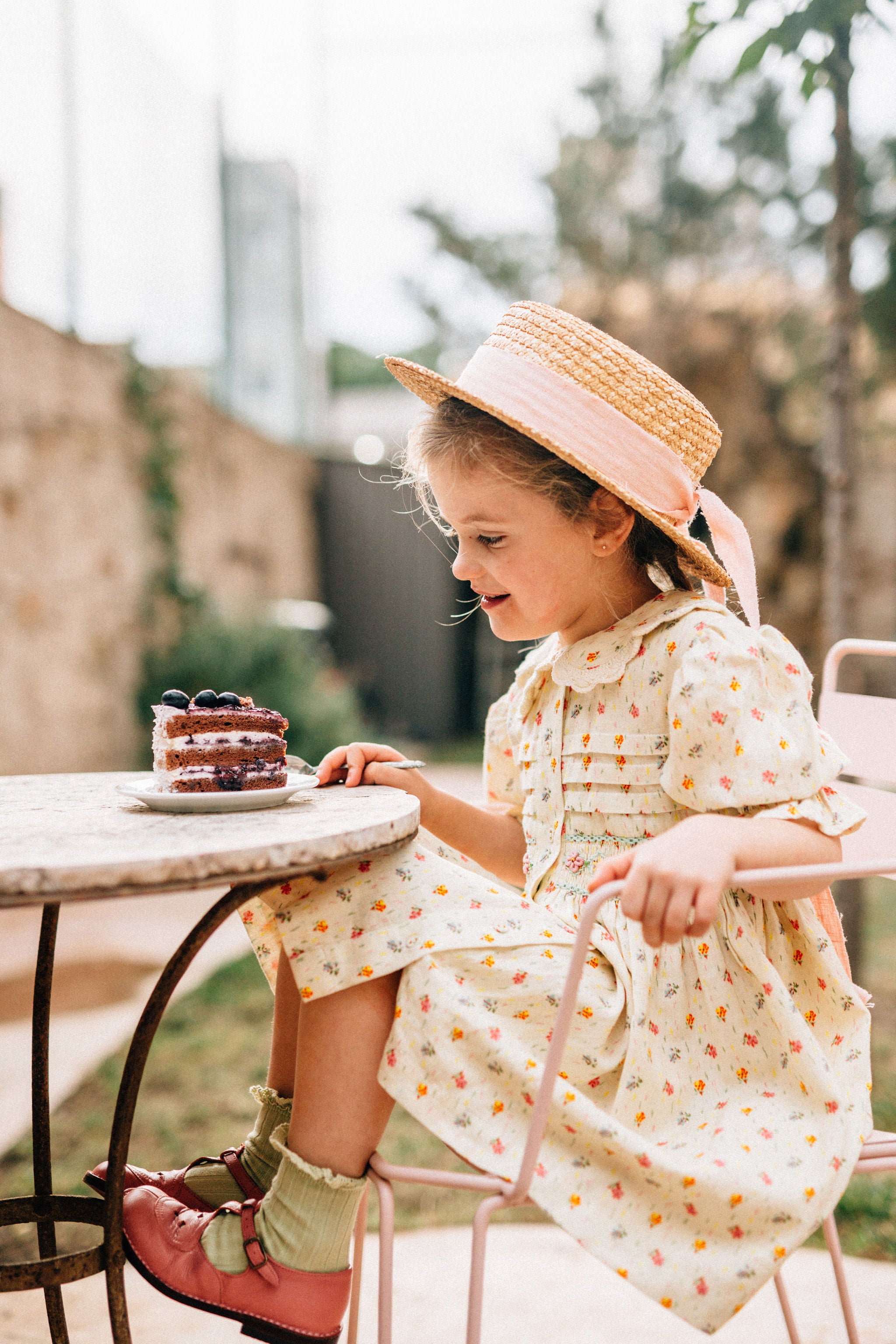 Rosalie dress - Prairie ikat