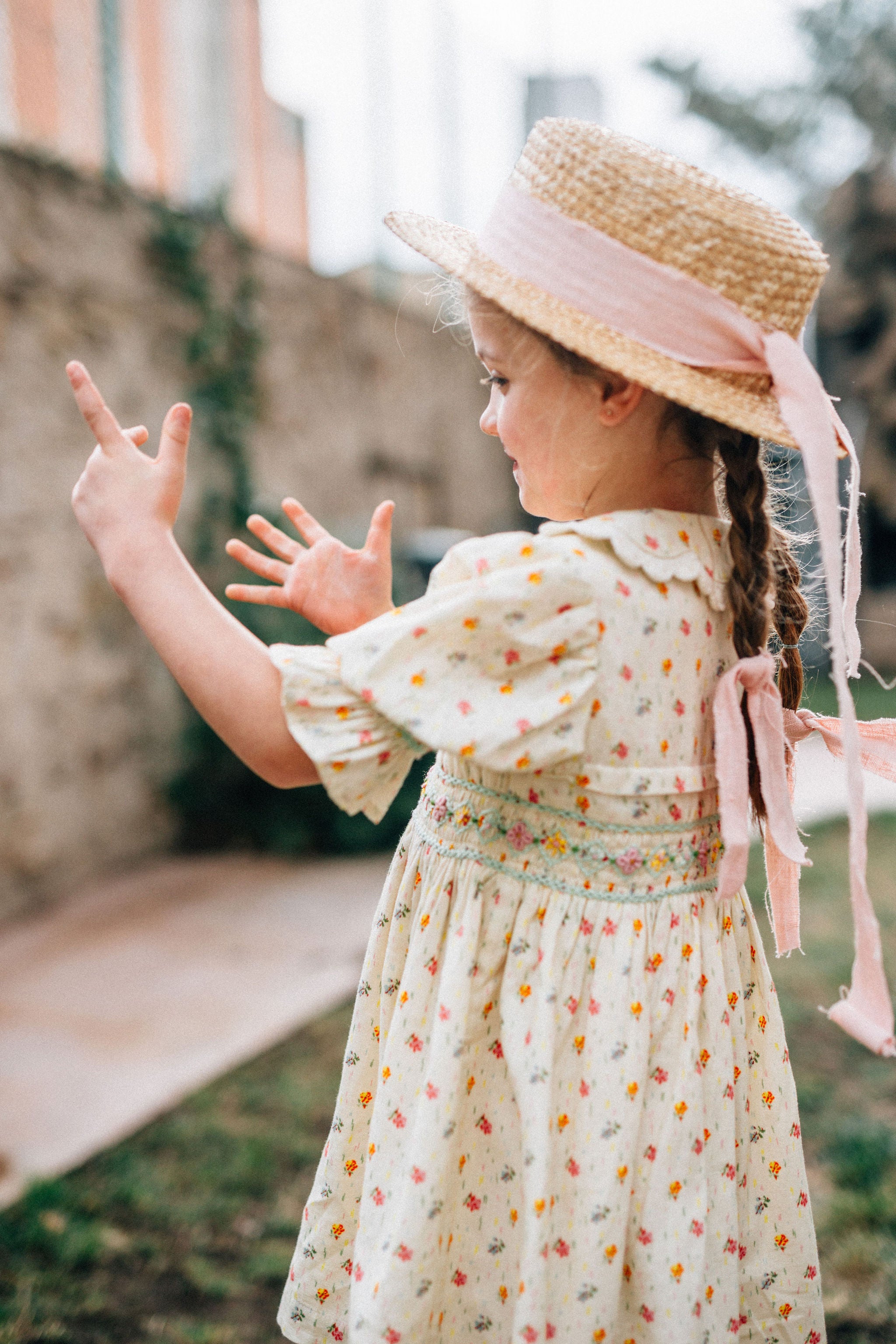 Rosalie jurk - Prairie ikat