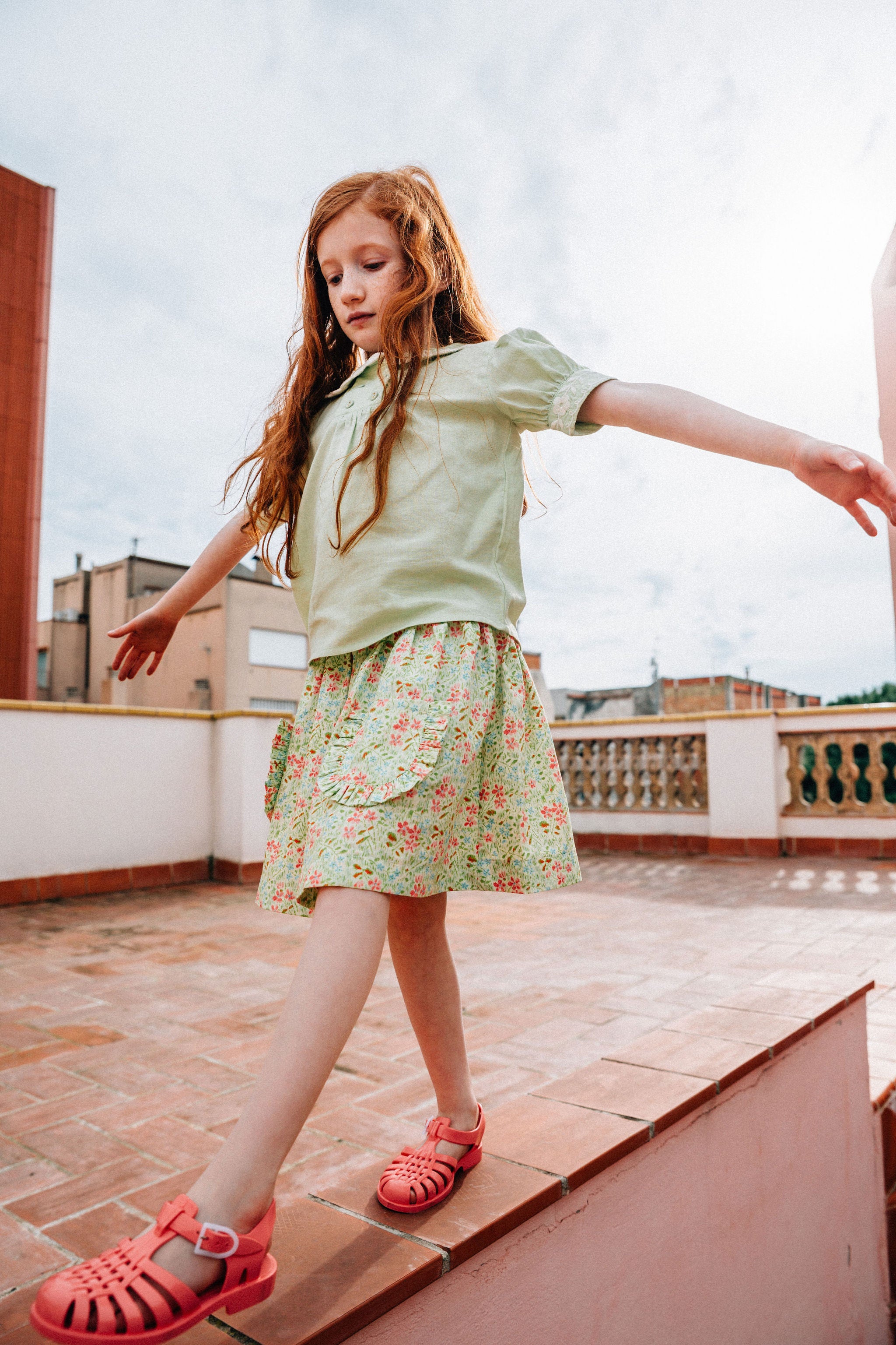 Marguerite Skirt - Guirlande de printemps