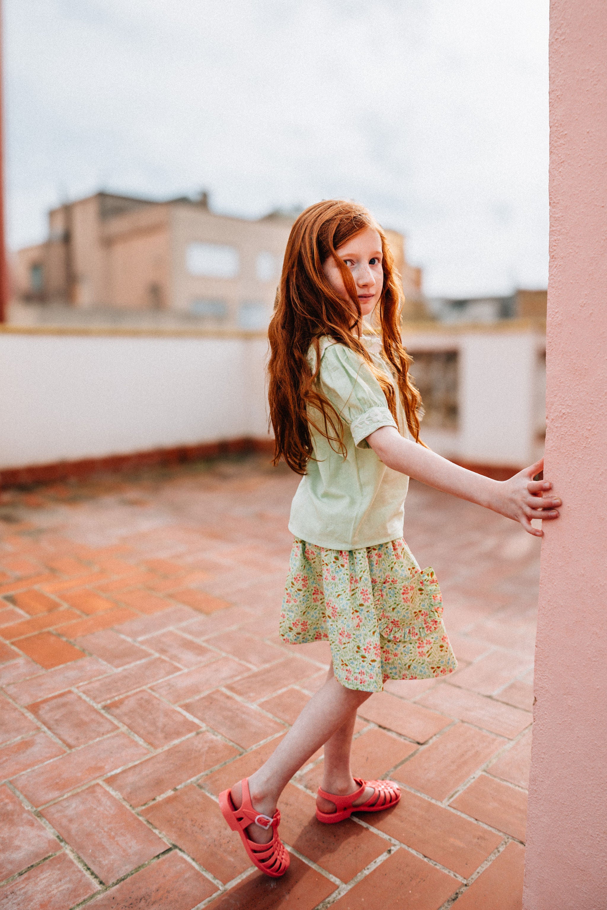 Marguerite rok - Guirlande de printemps