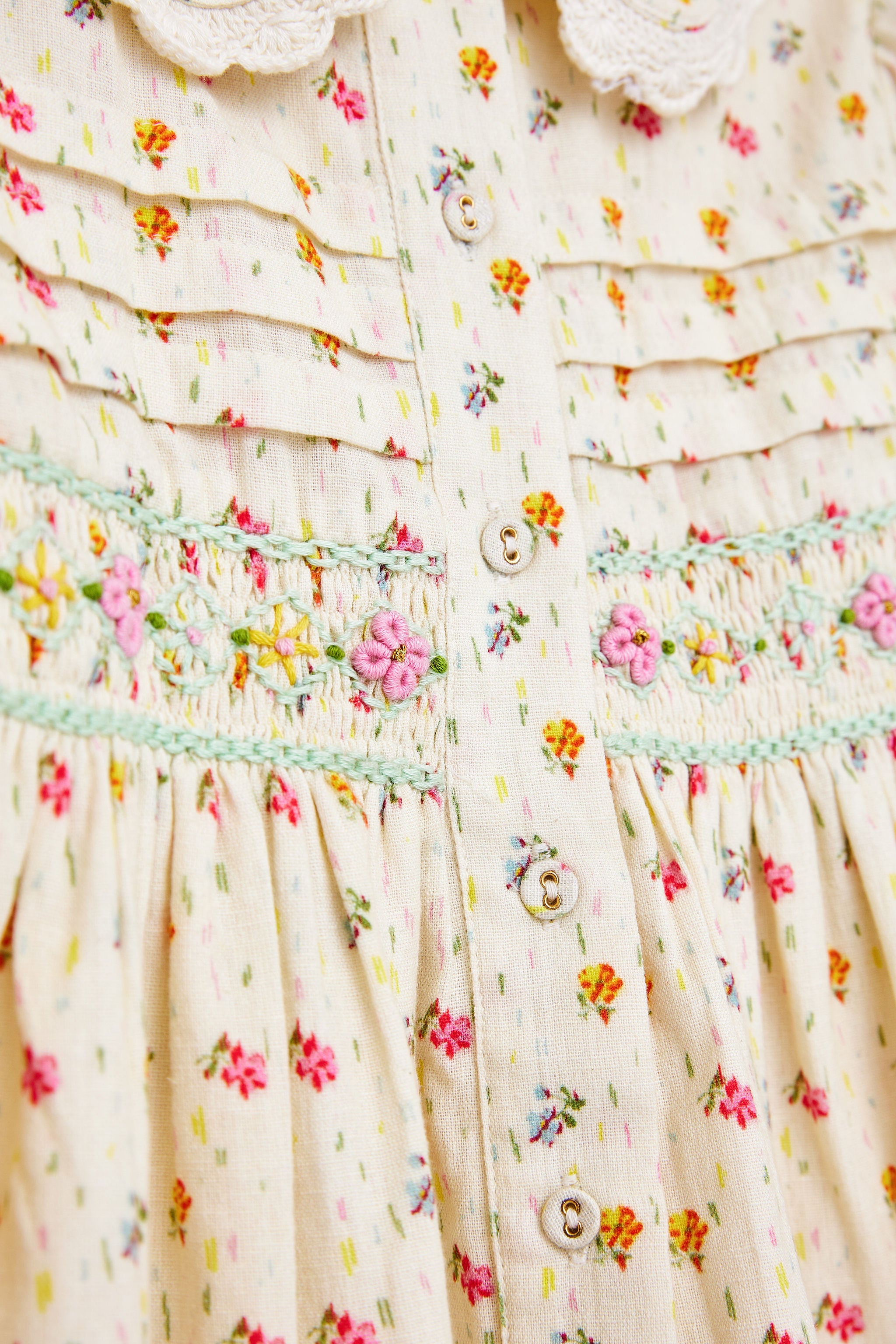 Rosalie jurk - Prairie ikat