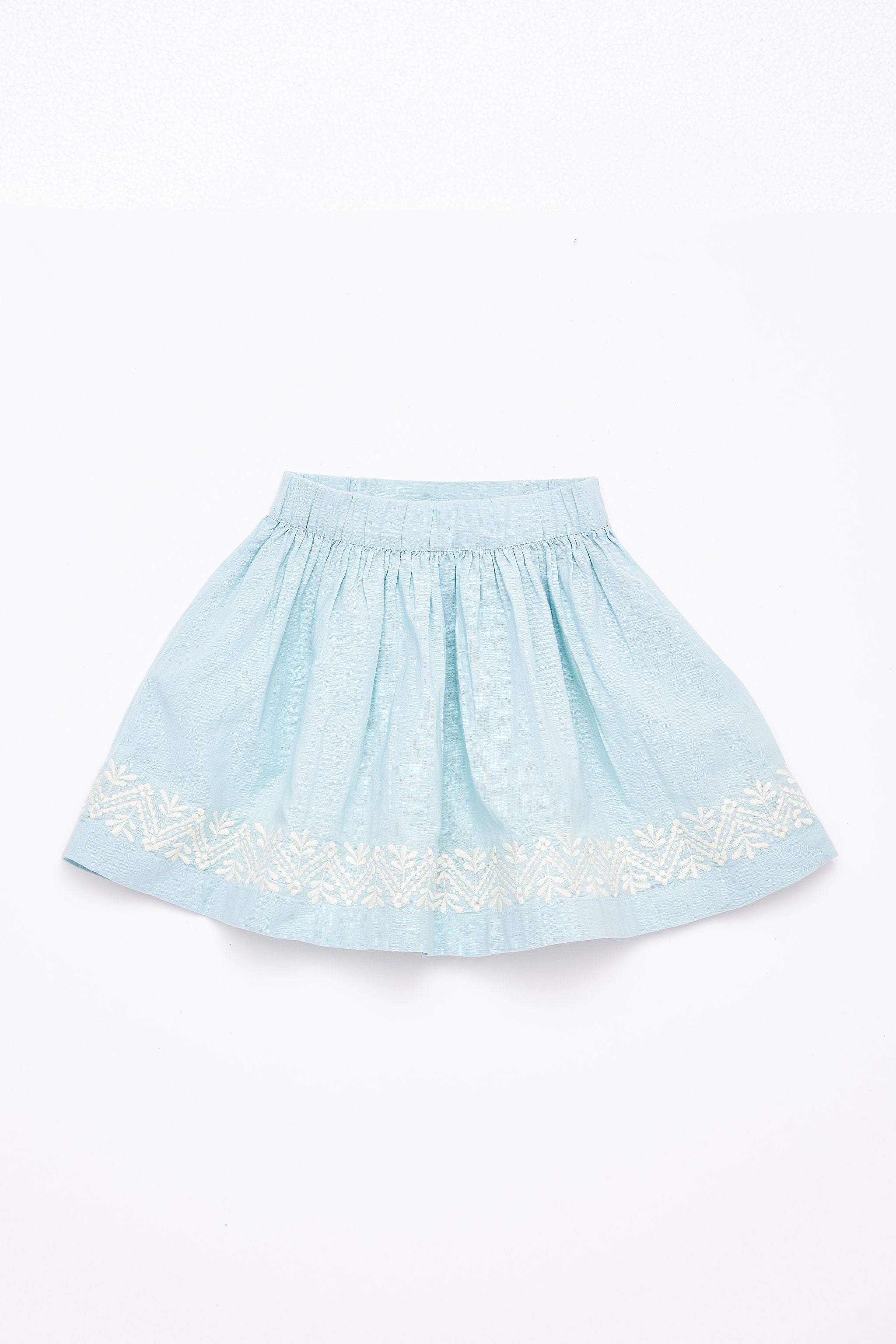 Marguerite Skirt - Bleu ciel